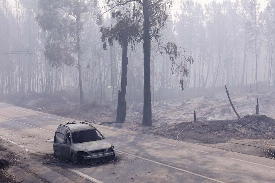Trágico incendio en Portugal