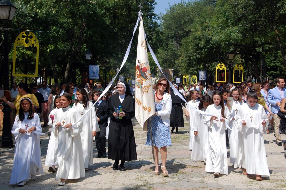 En imágenes: la procesión del Corpus de Talavera