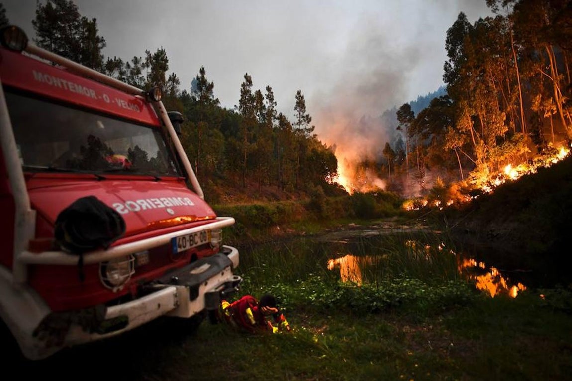 Trágico incendio en Portugal
