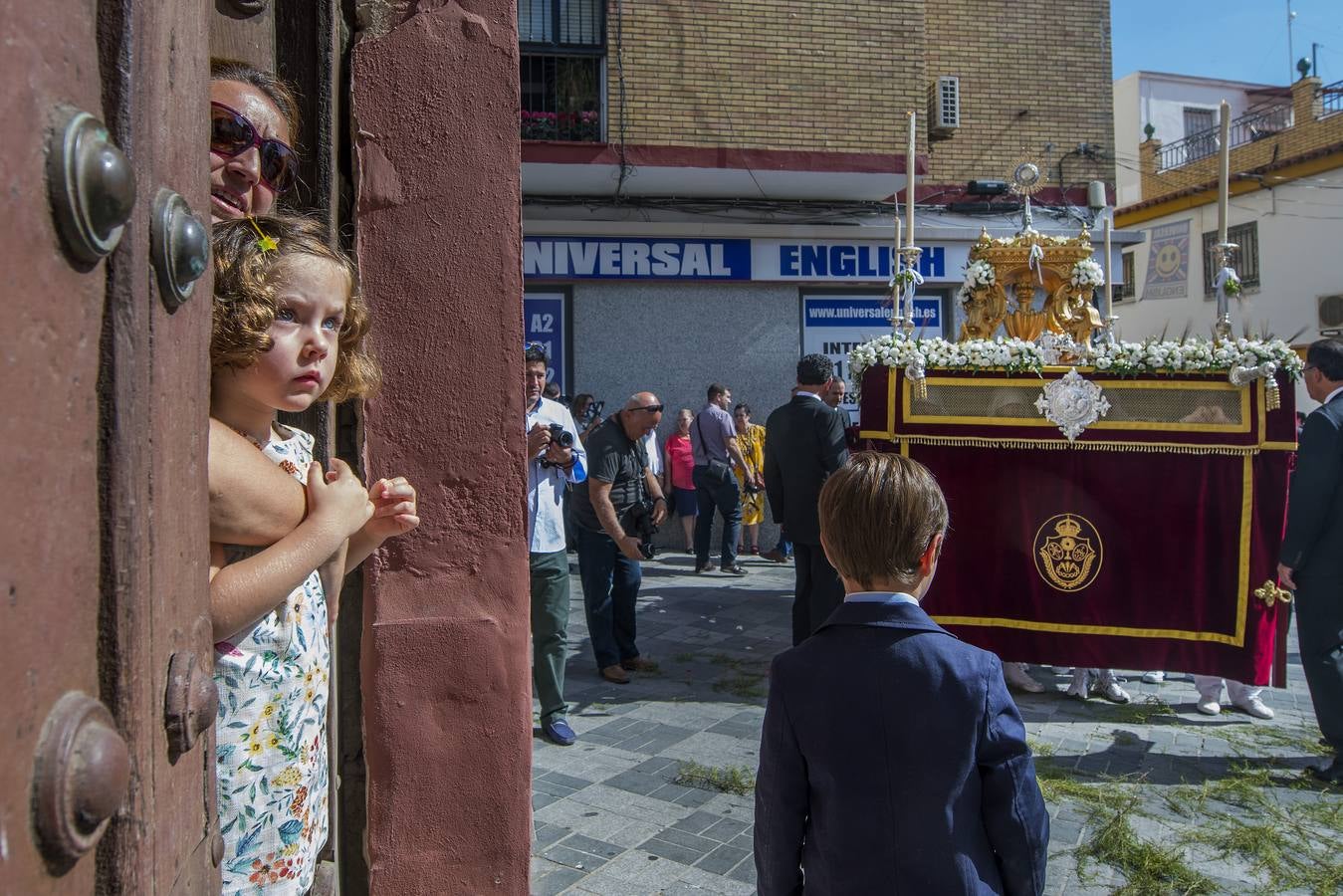 El Corpus Chisti de Tomares, en imágenes