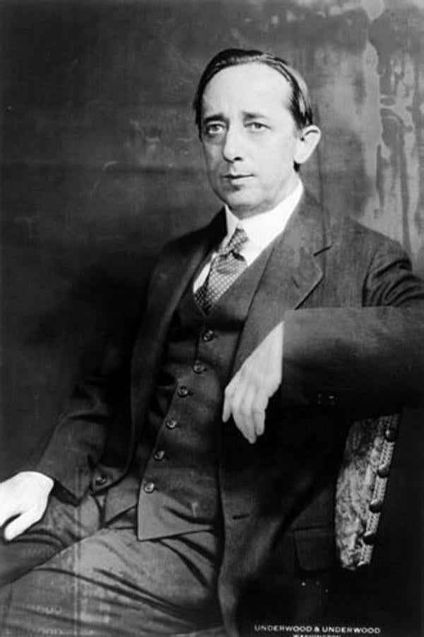 Claude G. Bowers. Embajador de Estados Unidos en España entre 1933 y 1939. 