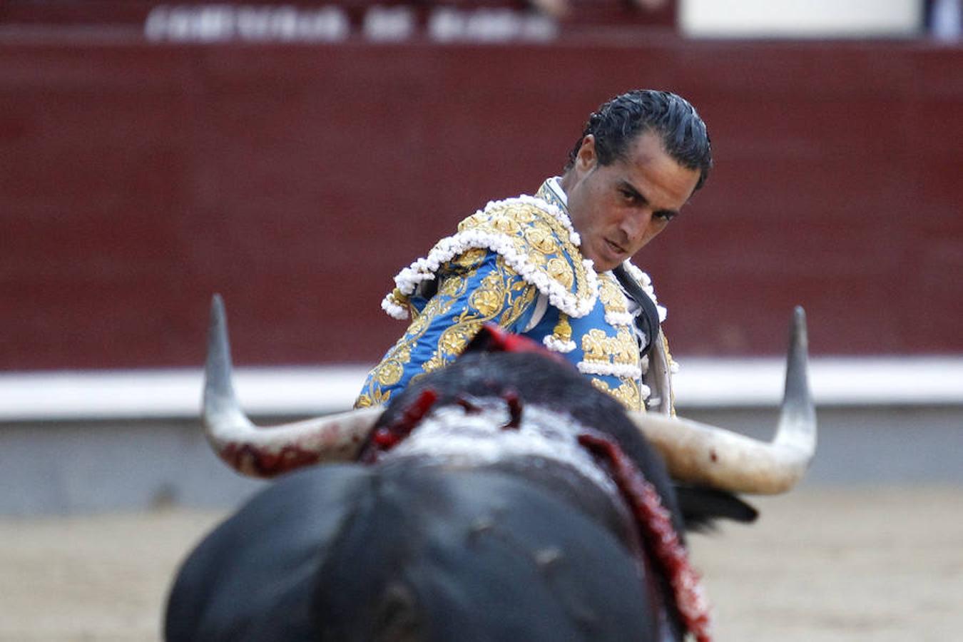 Iván Fandiño, este pasado mes de mayo en la Feria de San Isidro. Paloma Aguilar