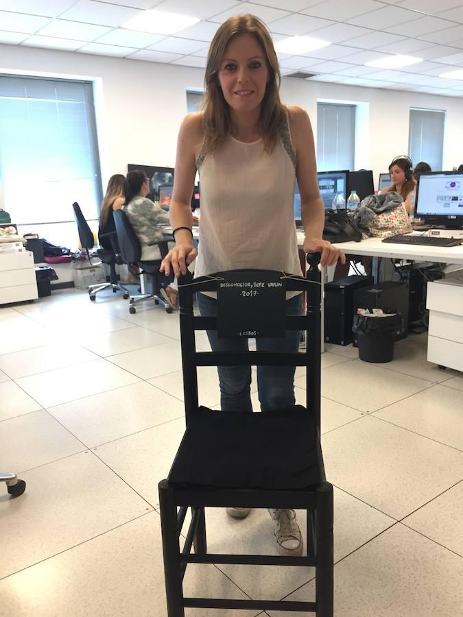 Andrea Ropero, periodista. 