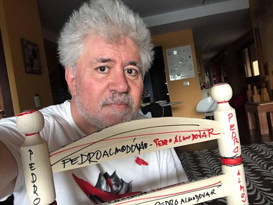 Pedro Almodóvar, director de cine. 