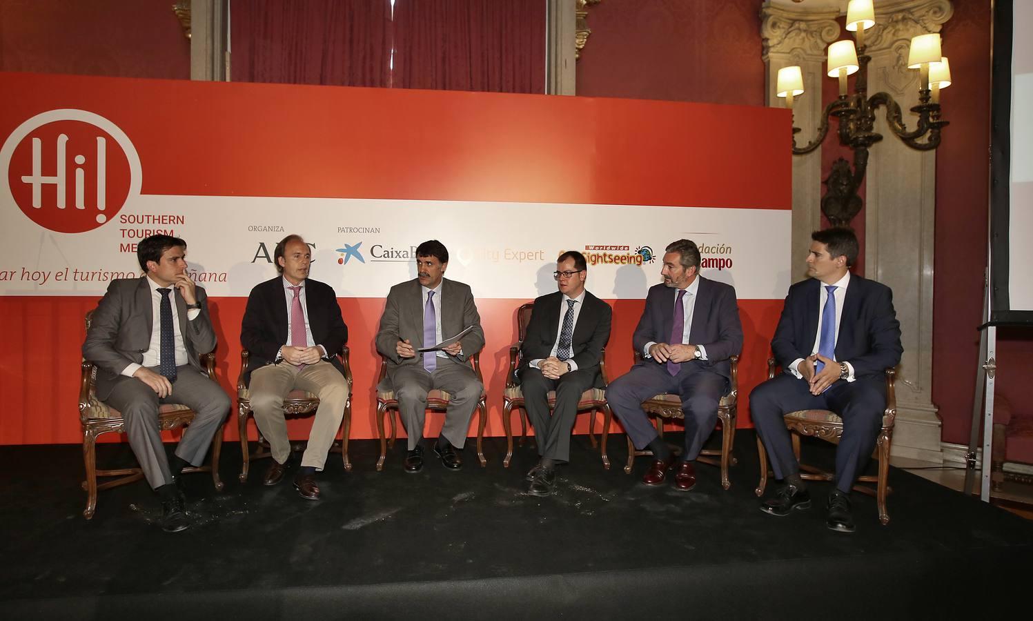 Mesa redonda con Jorge Robles, Enrique Ybarra, Javier Rubio, Luis Martín Izquierdo, Gaspar Sáez y Jesús Caballero