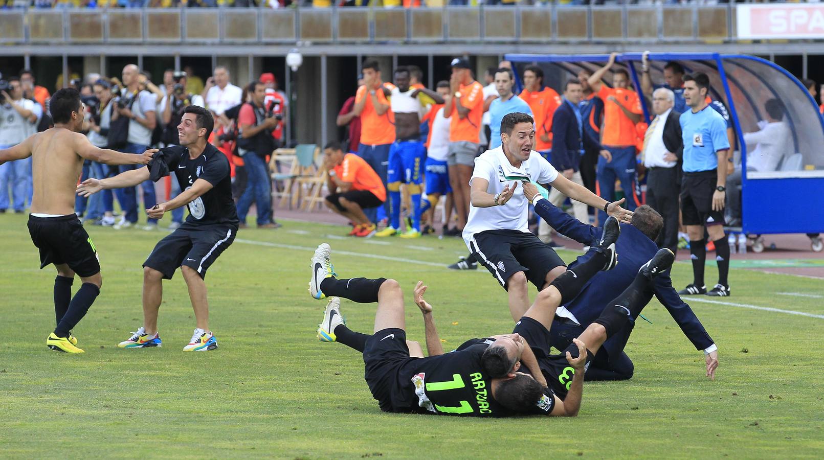 Las mejores imágenes del ascenso del Córdoba CF en Las Palmas