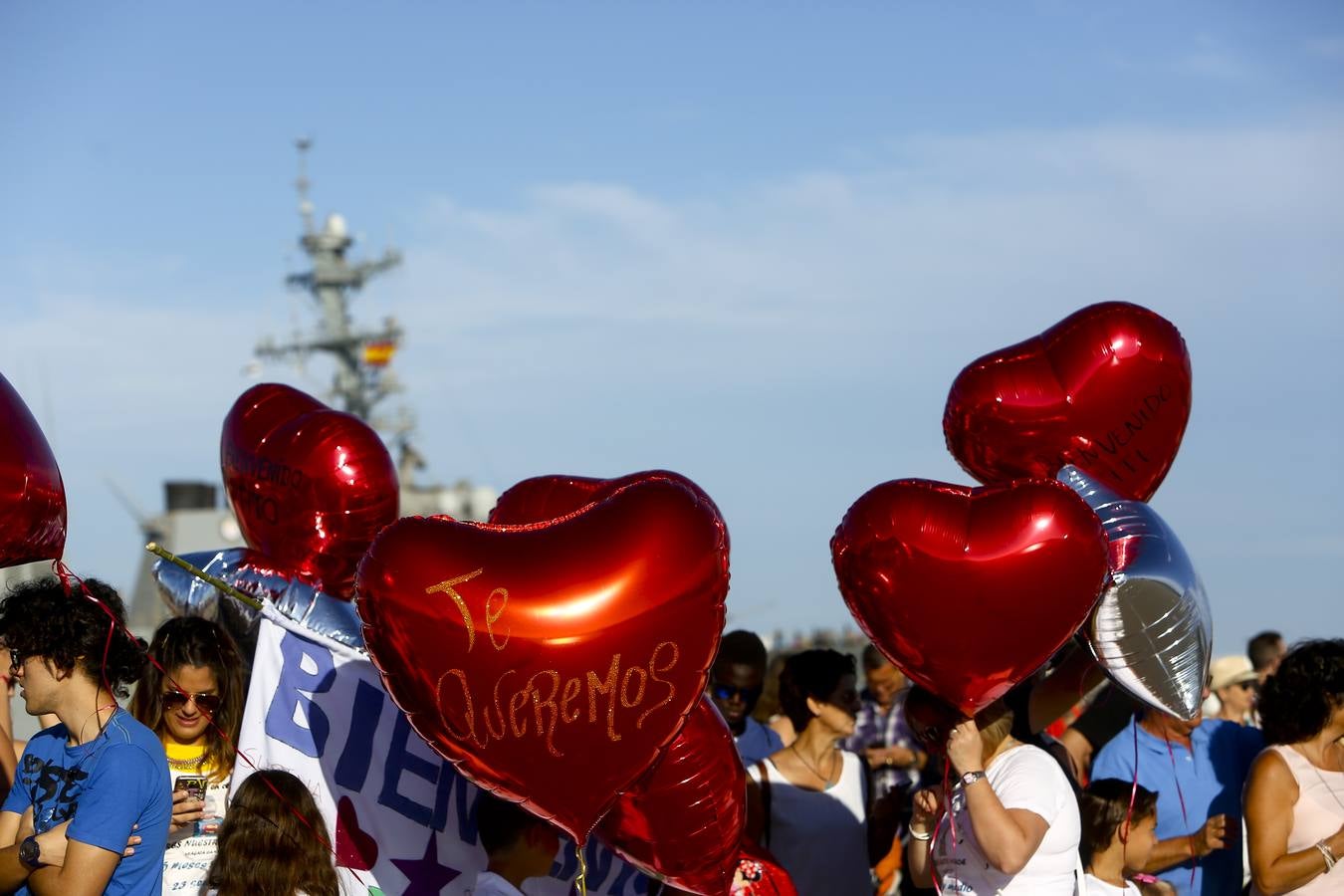 Llegada de la fragata Canarias a la Base de Rota