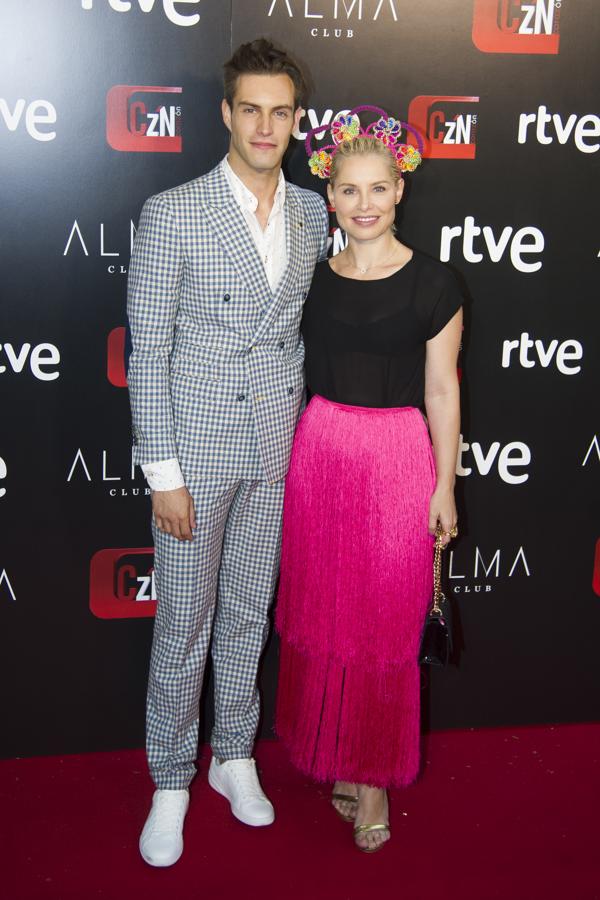 Soraya y su pareja, Miguel Herrera. 