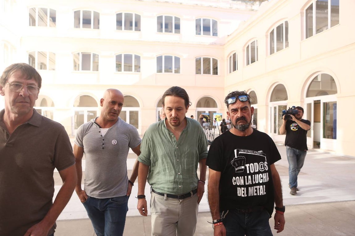 Las imágenes de la Universidad de verano de Podemos en Cádiz