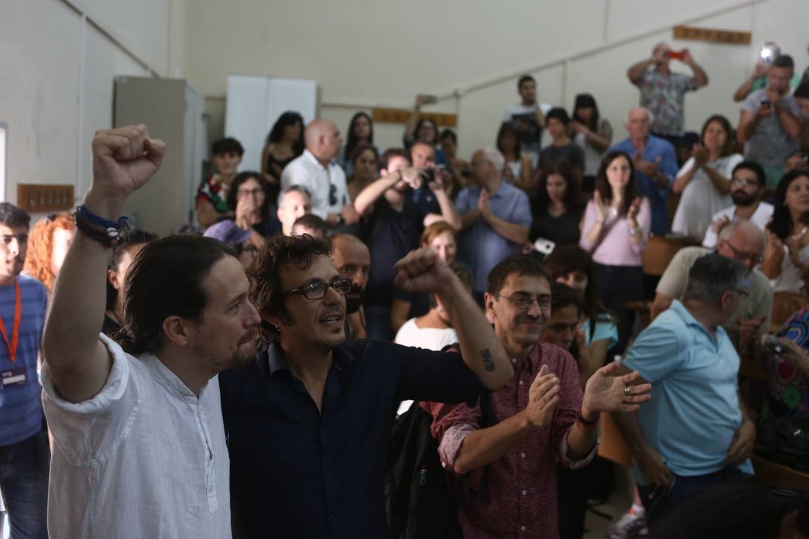 Las imágenes de la Universidad de verano de Podemos en Cádiz