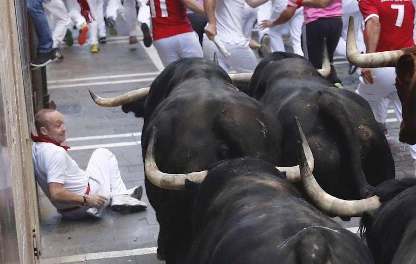 Las imágenes del sexto encierrro de Sanfermines