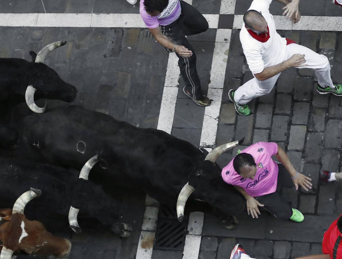 Las imágenes del sexto encierrro de Sanfermines