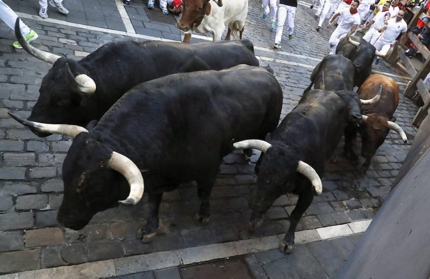 Las imágenes del sexto encierrro de Sanfermines