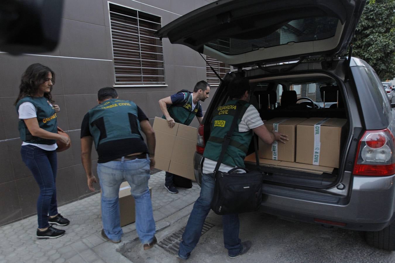 Registros de la Guardia Civil en la Federación Andaluza de Fútbol