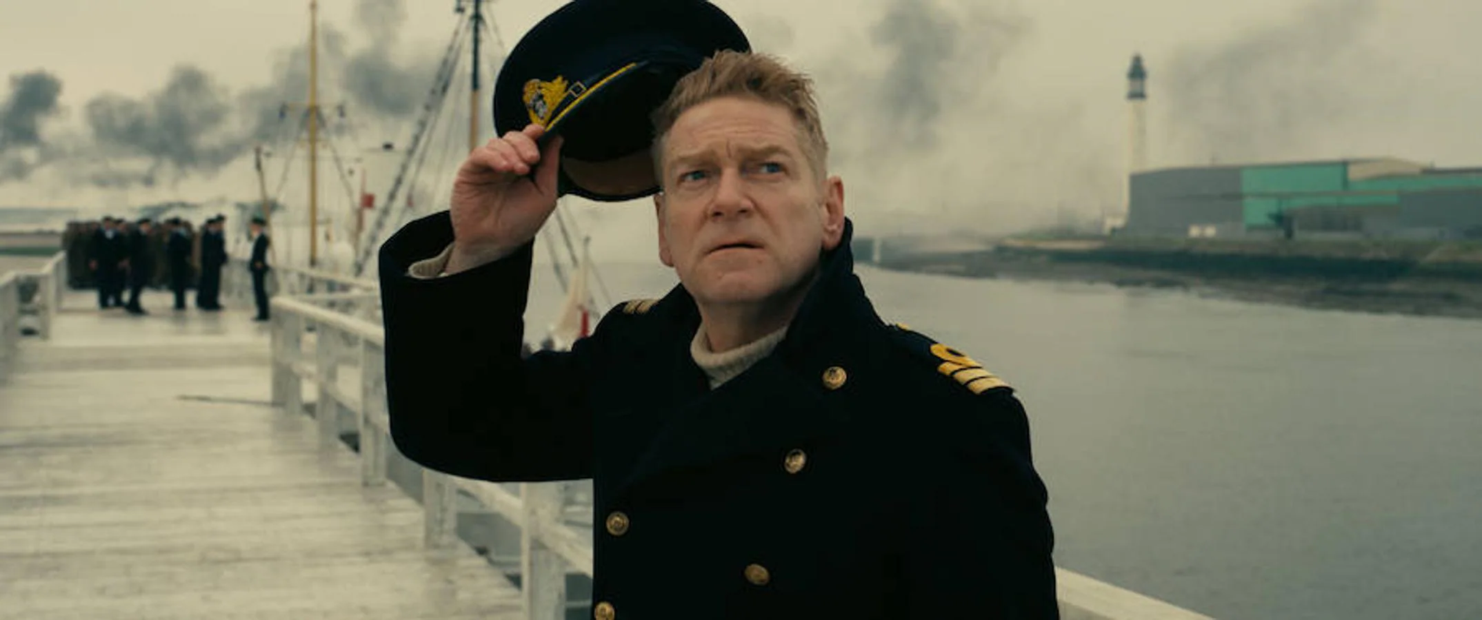 15. En el Dunkerque de Nolan, el actor Kenneth Branagh  interpreta al Comandante Bolton como el oficial de más alto rango que aparece en el filme