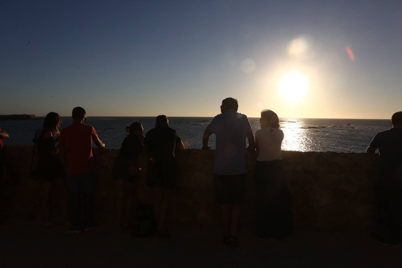 Puesta de Sol desde el Castillo de Santa Catalina