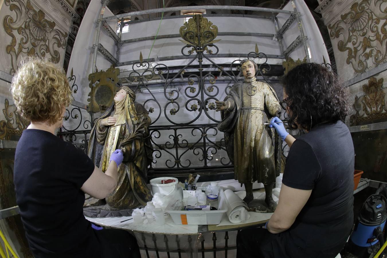 La parroquia de la Magdalena restaura su patrimonio artístico