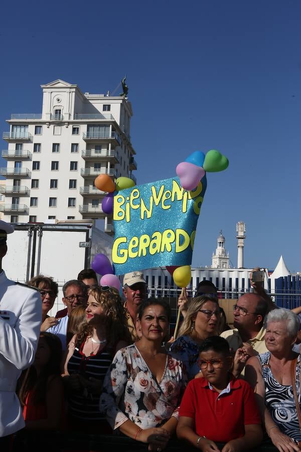 El buque regresa a Cádiz tras su 89º crucero de instrucción