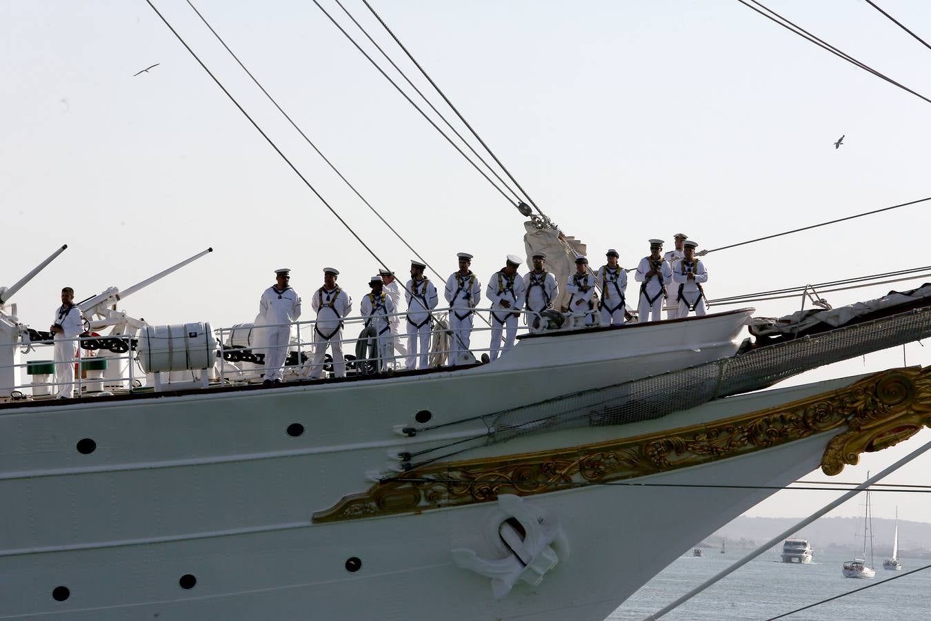 El buque regresa a Cádiz tras su 89º crucero de instrucción