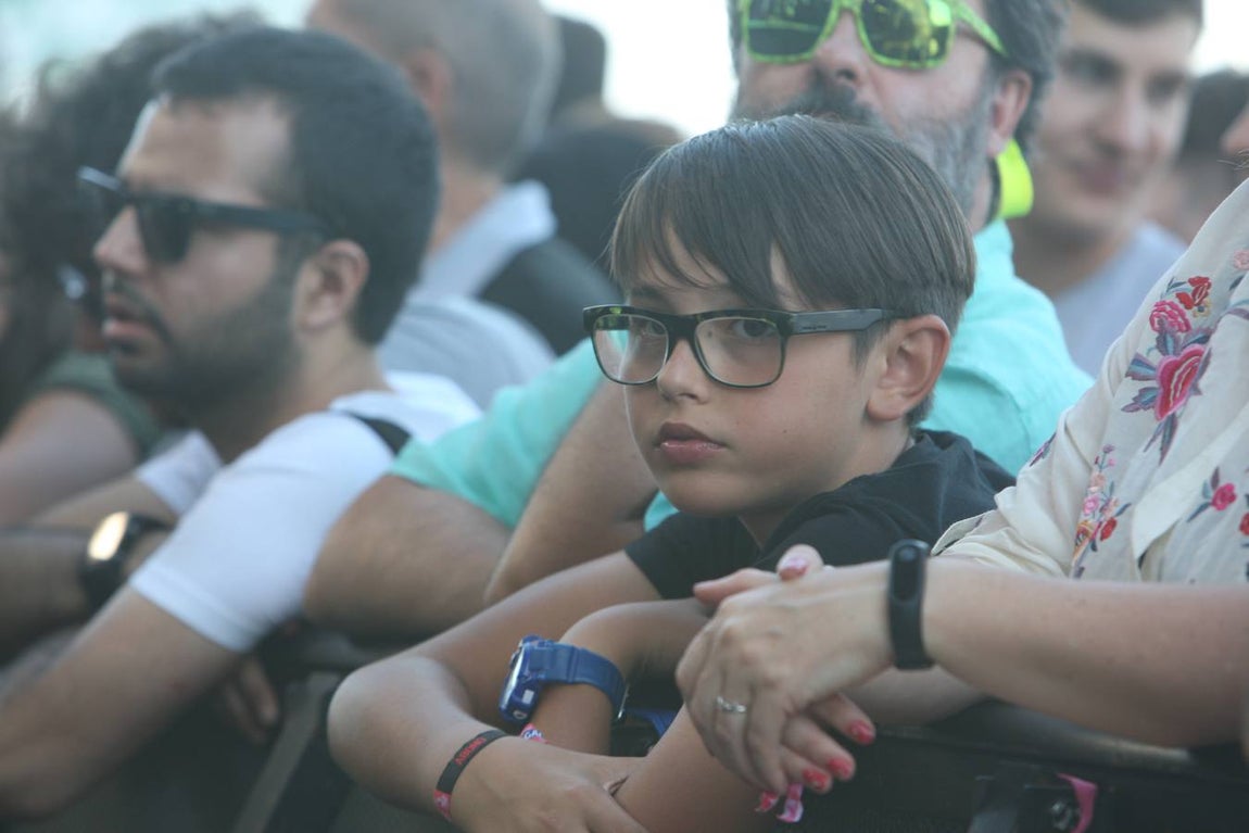 Momentos mágicos en el concierto de Coque Malla