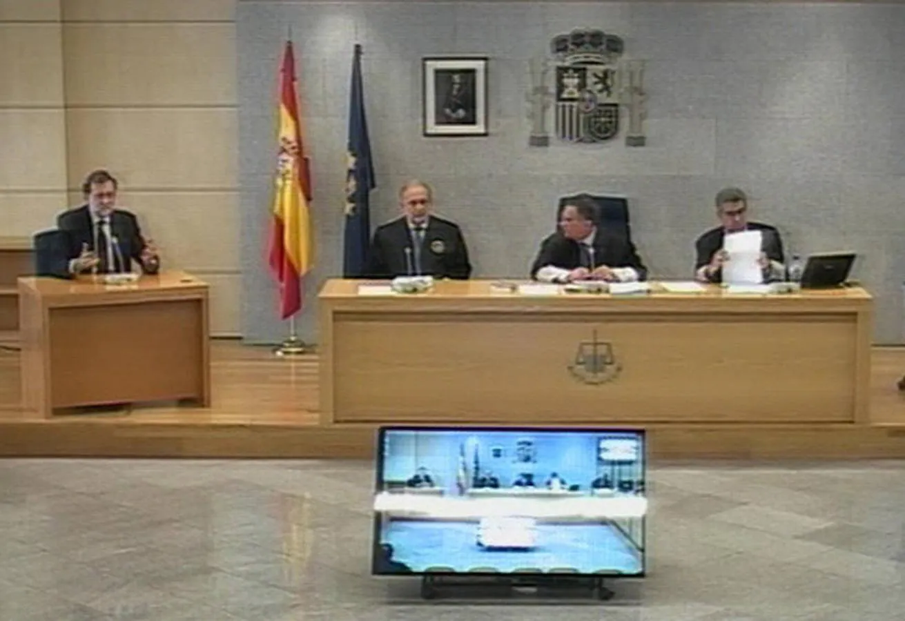 Mariano Rajoy declara en la Audiencia Nacional