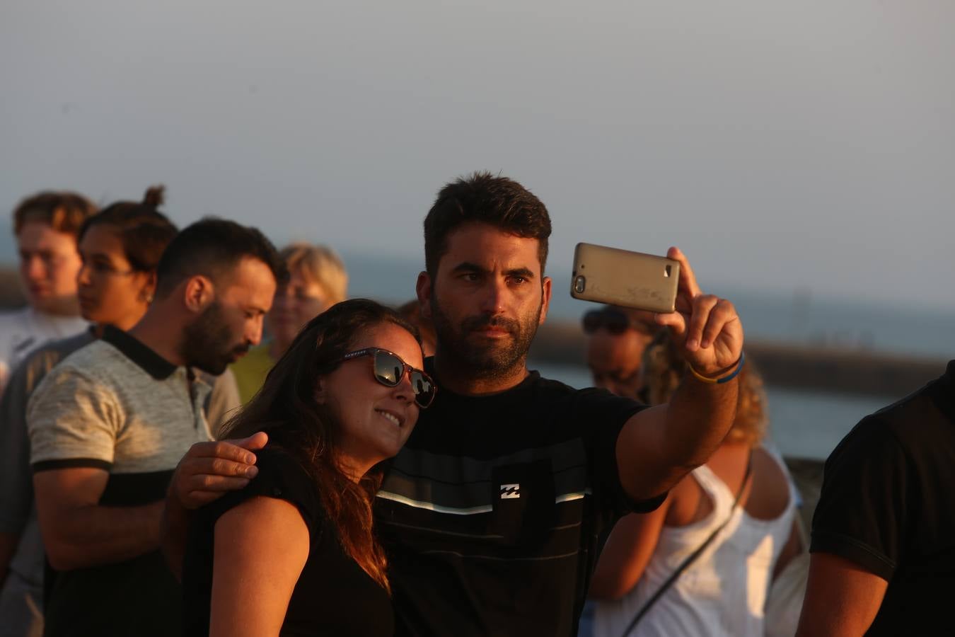 Puestas de sol en el castillo de Santa Catalina de Cádiz