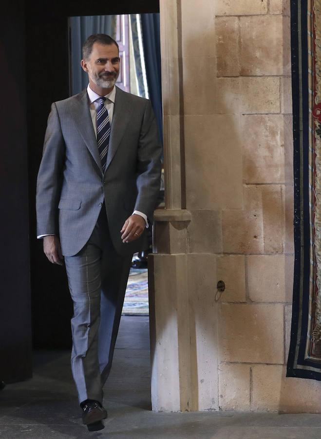 La recepción en Palma de Felipe VI, en imágenes