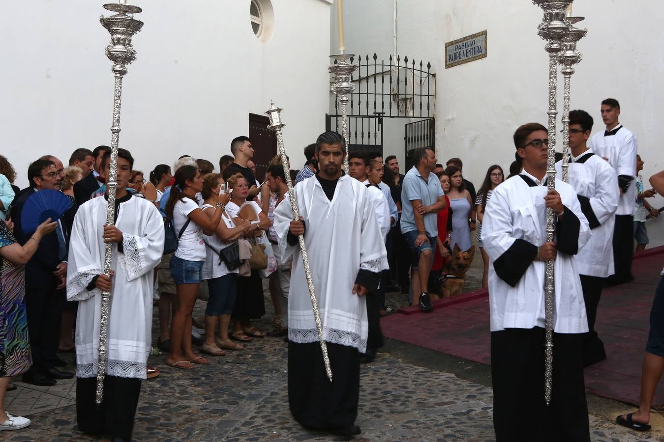 Traslado de la Virgen de la Soledad a la iglesia de Santa María