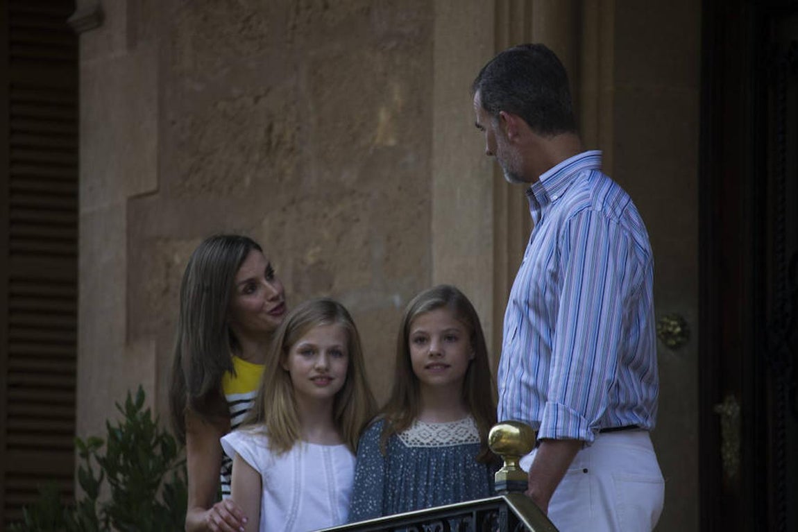 El posado veraniego de la Familia Real, en imágenes. 