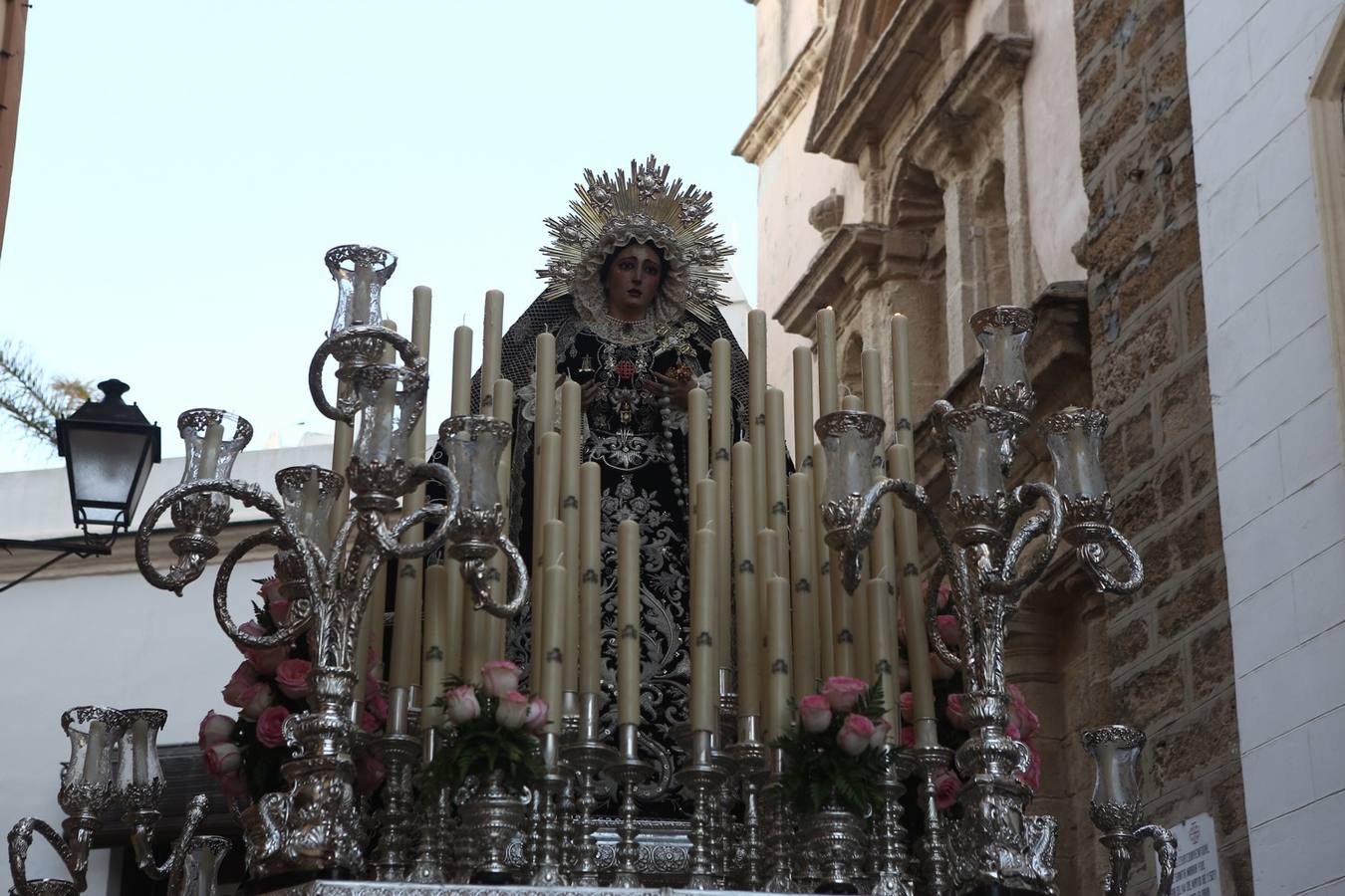 Procesión extraordinaria de la Virgen de la Soledad por el 425 aniversario de la hermandad