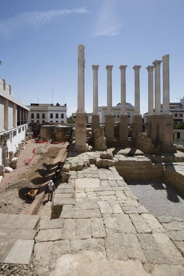 En imágenes, la restauración del Templo Romano de Córdoba