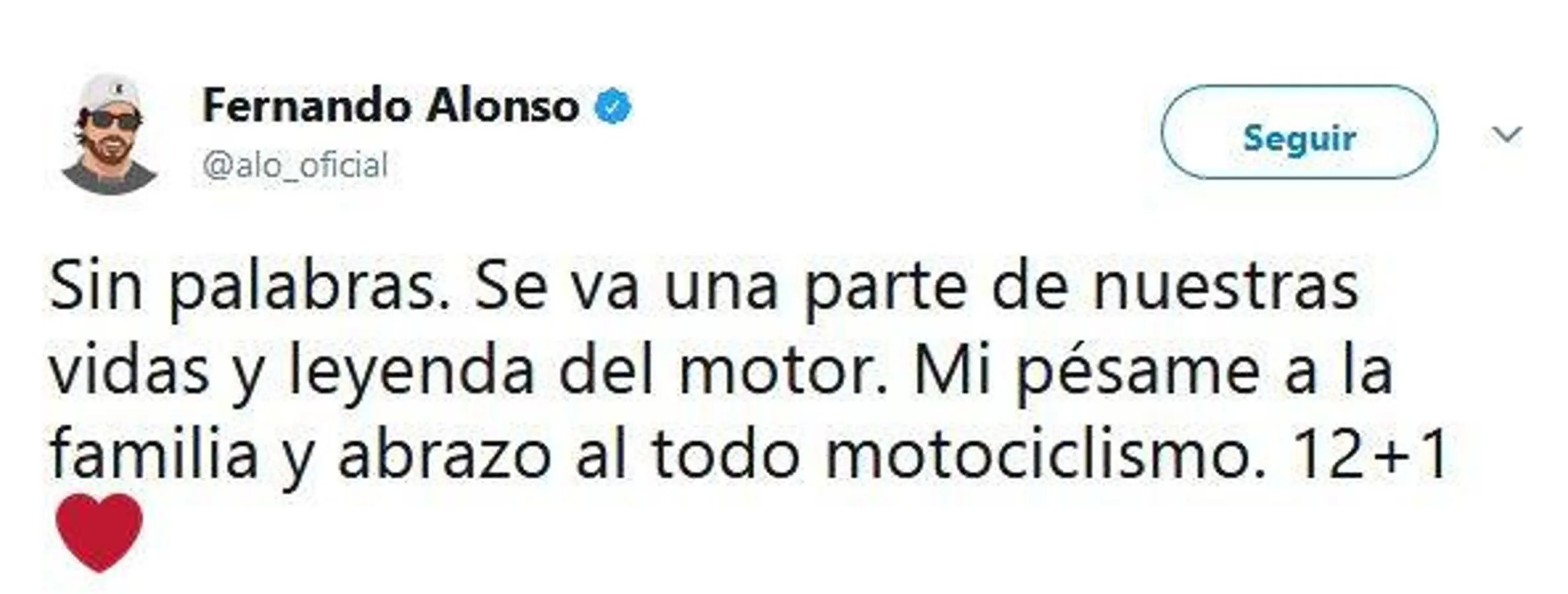 Fernando Alonso, piloto de automovilismo de velocidad. 