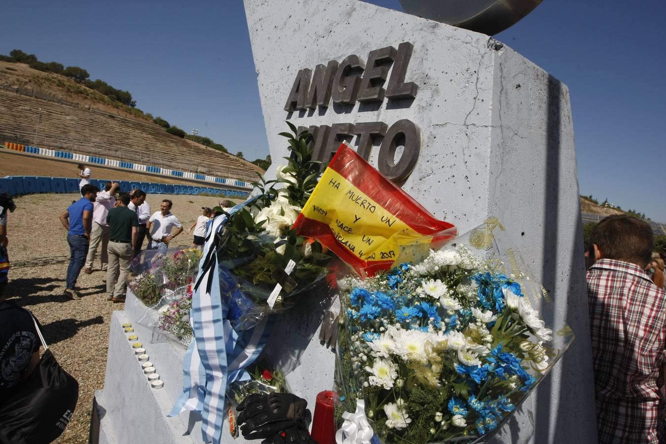 FOTOS: Homenaje a Ángel Nieto en el Circuito de Jerez