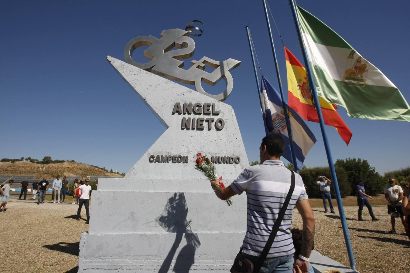 FOTOS: Homenaje a Ángel Nieto en el Circuito de Jerez