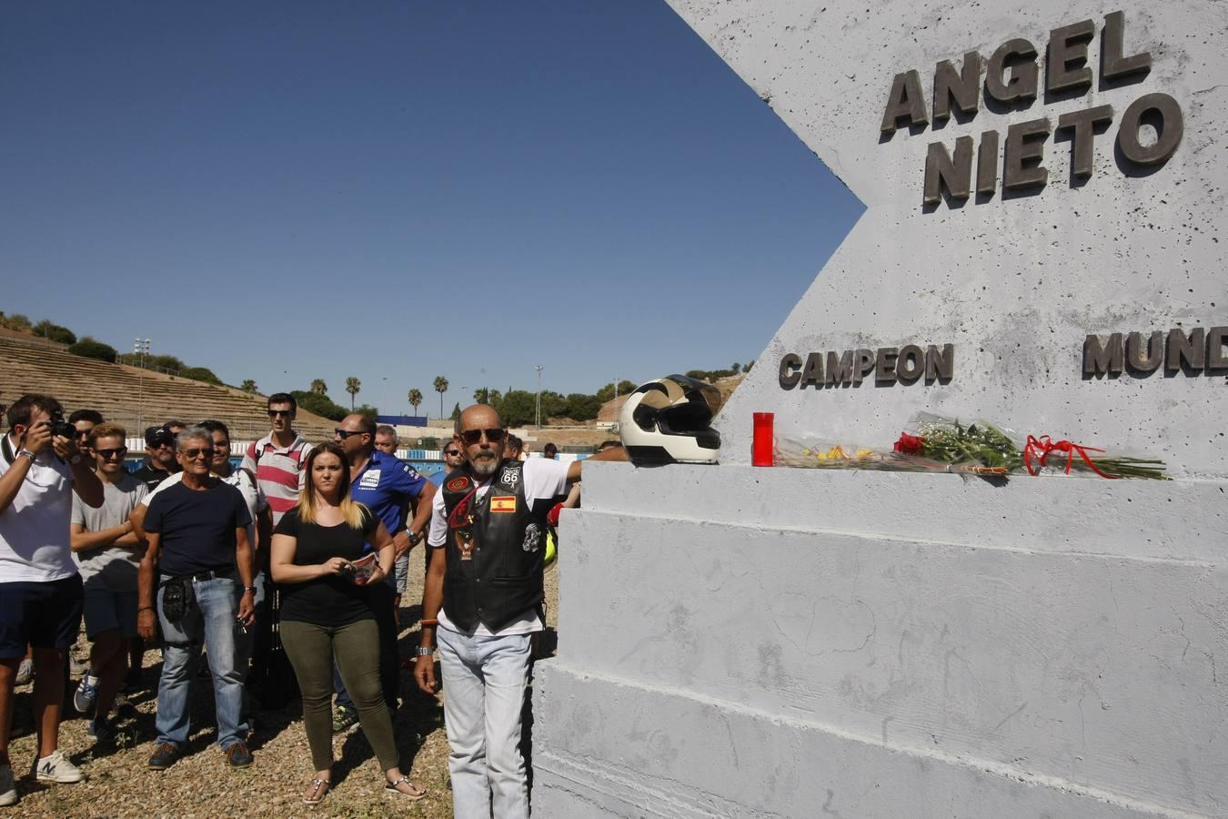 FOTOS: Homenaje a Ángel Nieto en el Circuito de Jerez