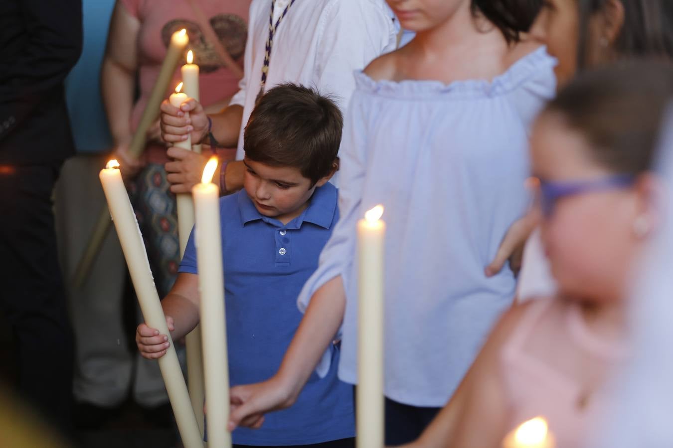 La procesión de San Lorenzo, en imágenes