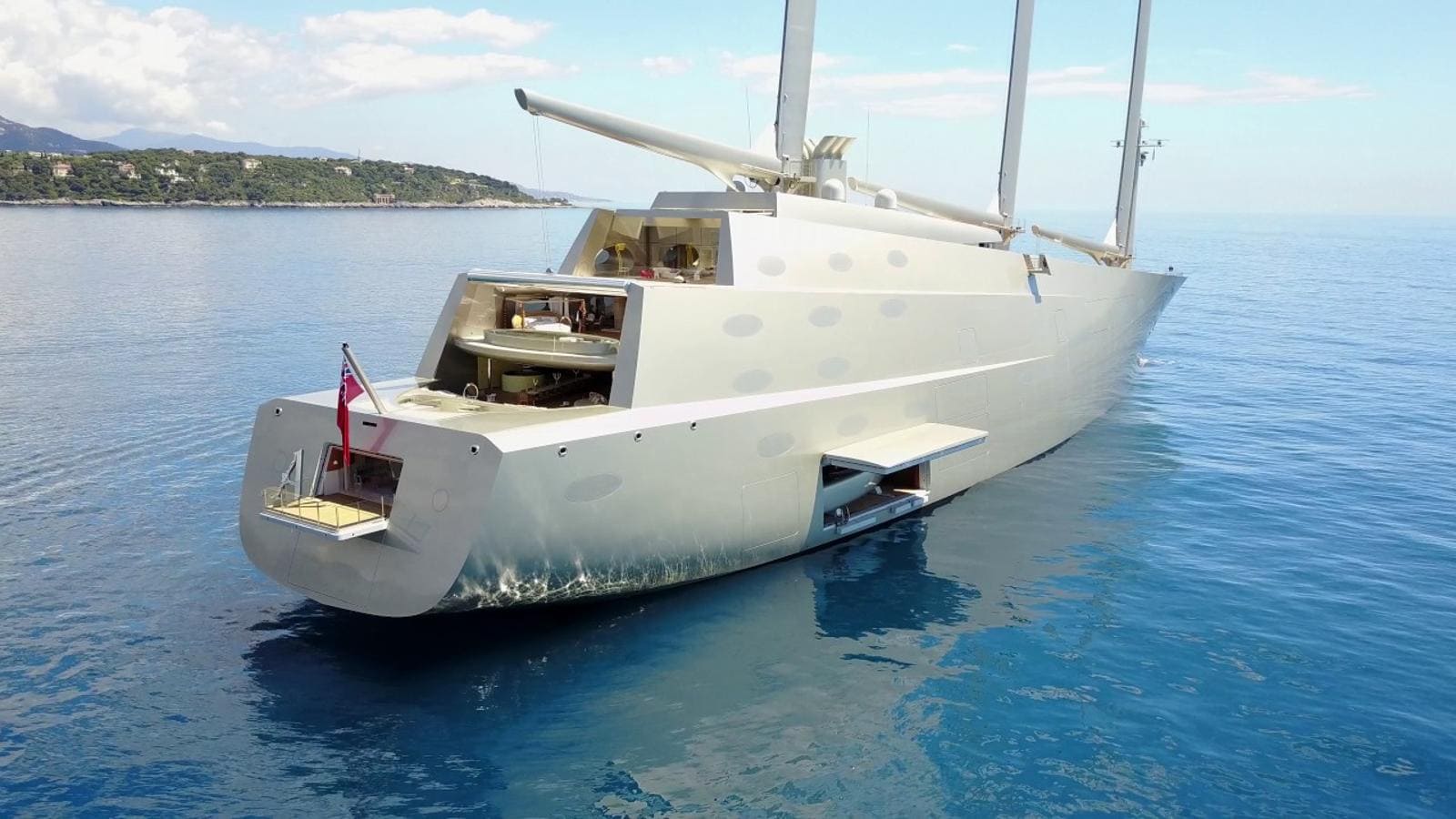 Sailing Yacht A. El precio de esta embarcación ronda los 450 millones de euros.