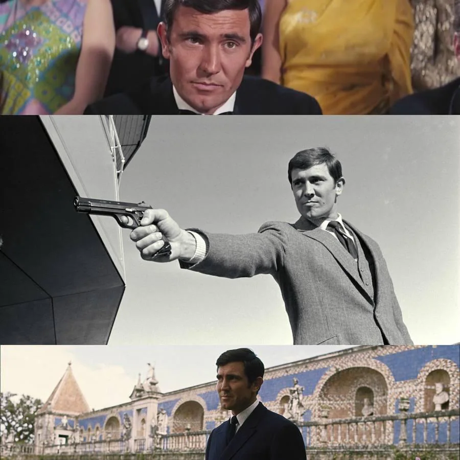 George Lazenby. Protagonizó solamente una película en 1969: «007 al servicio de su Majestad».