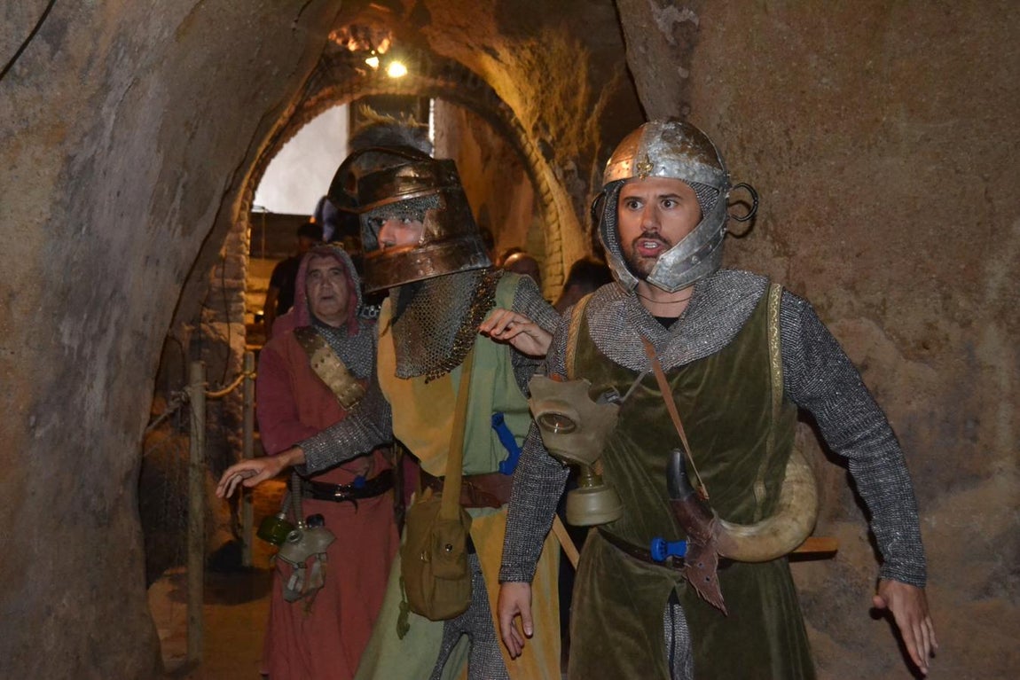 Teatro bajo tierra en La Puebla de Montalbán