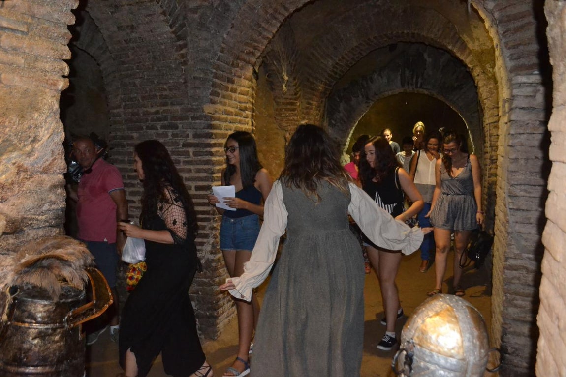 Teatro bajo tierra en La Puebla de Montalbán