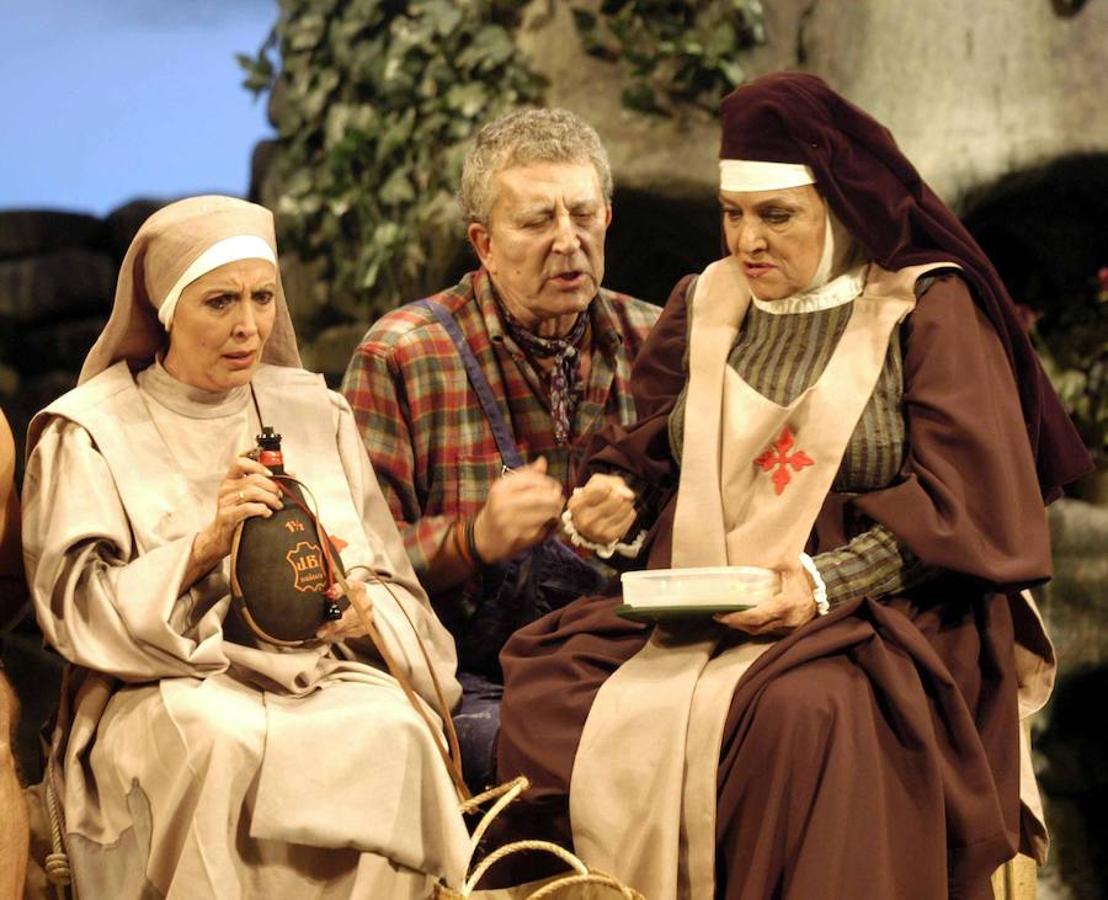 Representación de una de sus obras más destacadas, «Inés desabrochada» en el Gran Teatro, en 2004. 