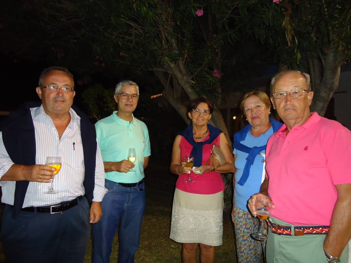 Carlos Sanjuán, Ricardo Fernández, María Dolores Saavedra, María del Carmen Gordillo y Guillermo Morán