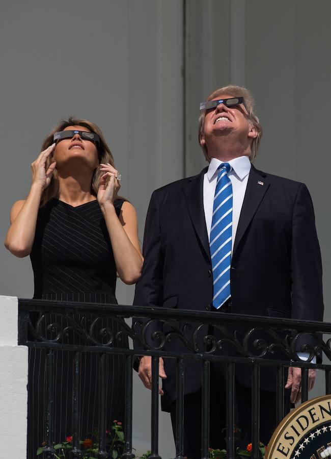 Hasta Trump ha visto el cielo oscurecido. 