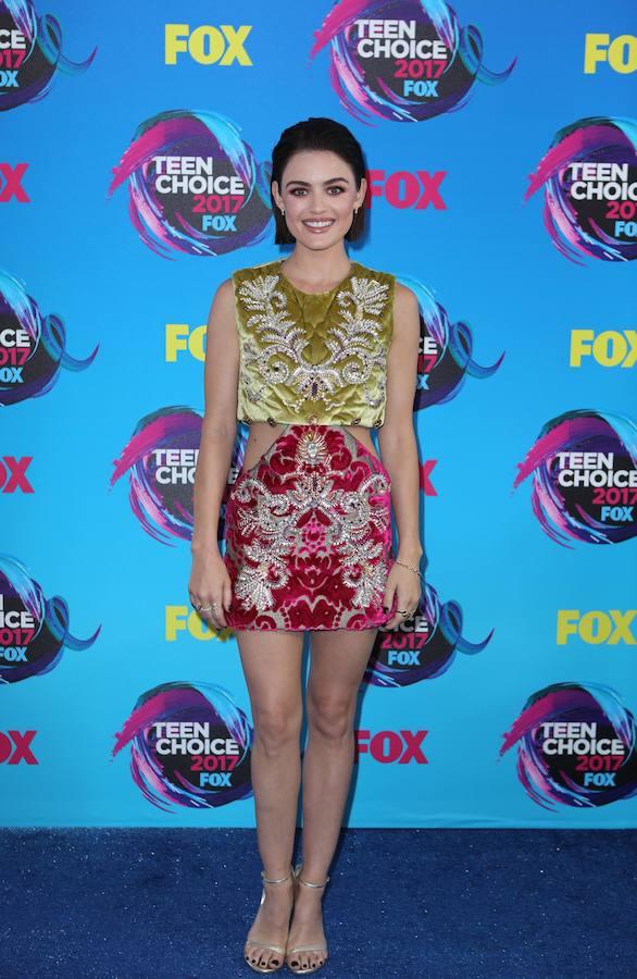 8. Lucy Hale. Al igual que Shay Mitchell, ha sido una de las protagonistas de «Pretty little liars» entre 2010 y 2017.