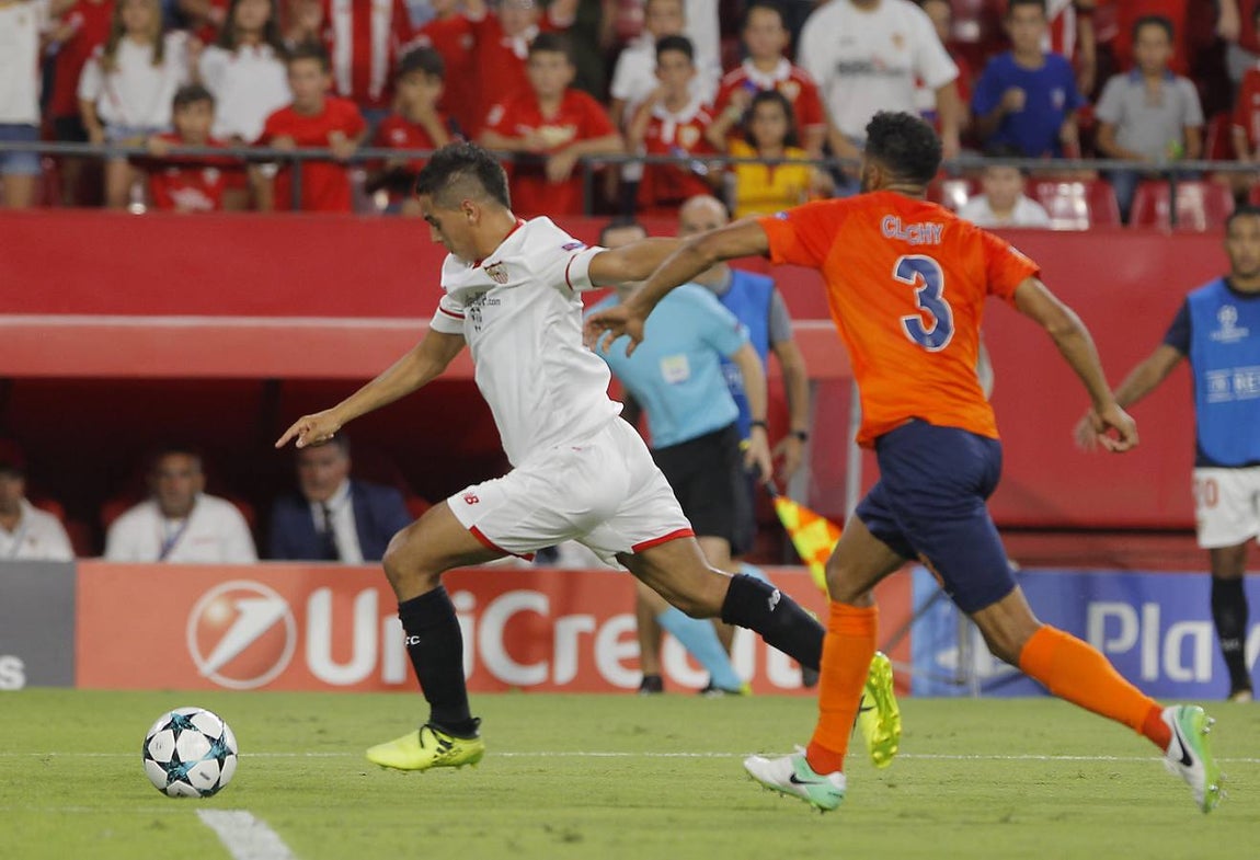 El encuentro entre el Sevilla FC y el Istambul Basaksehir, en imágenes