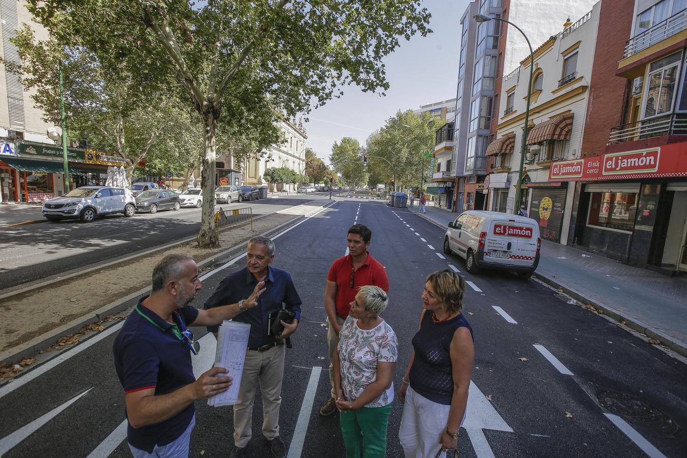 Así ha quedado la avenida Cruz del Campo tras las obras