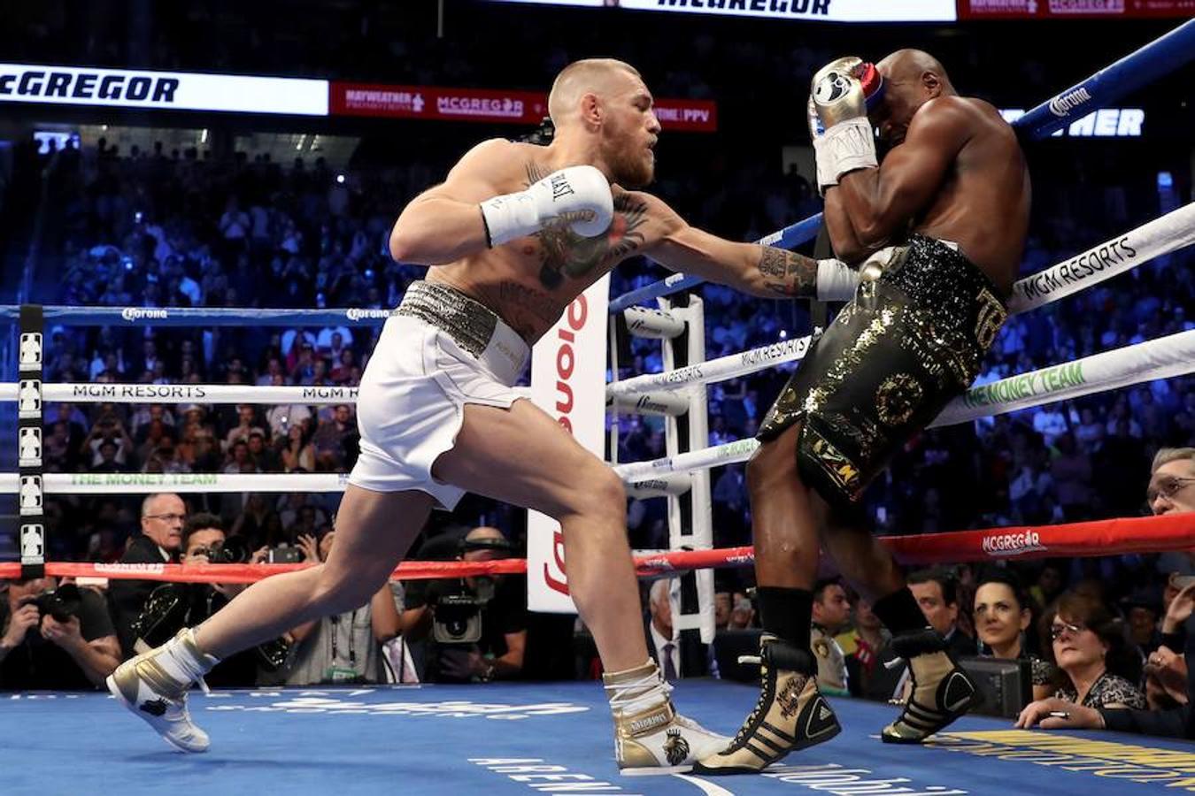 Mcgregor vs Mayweather: el combate definitivo, en imágenes