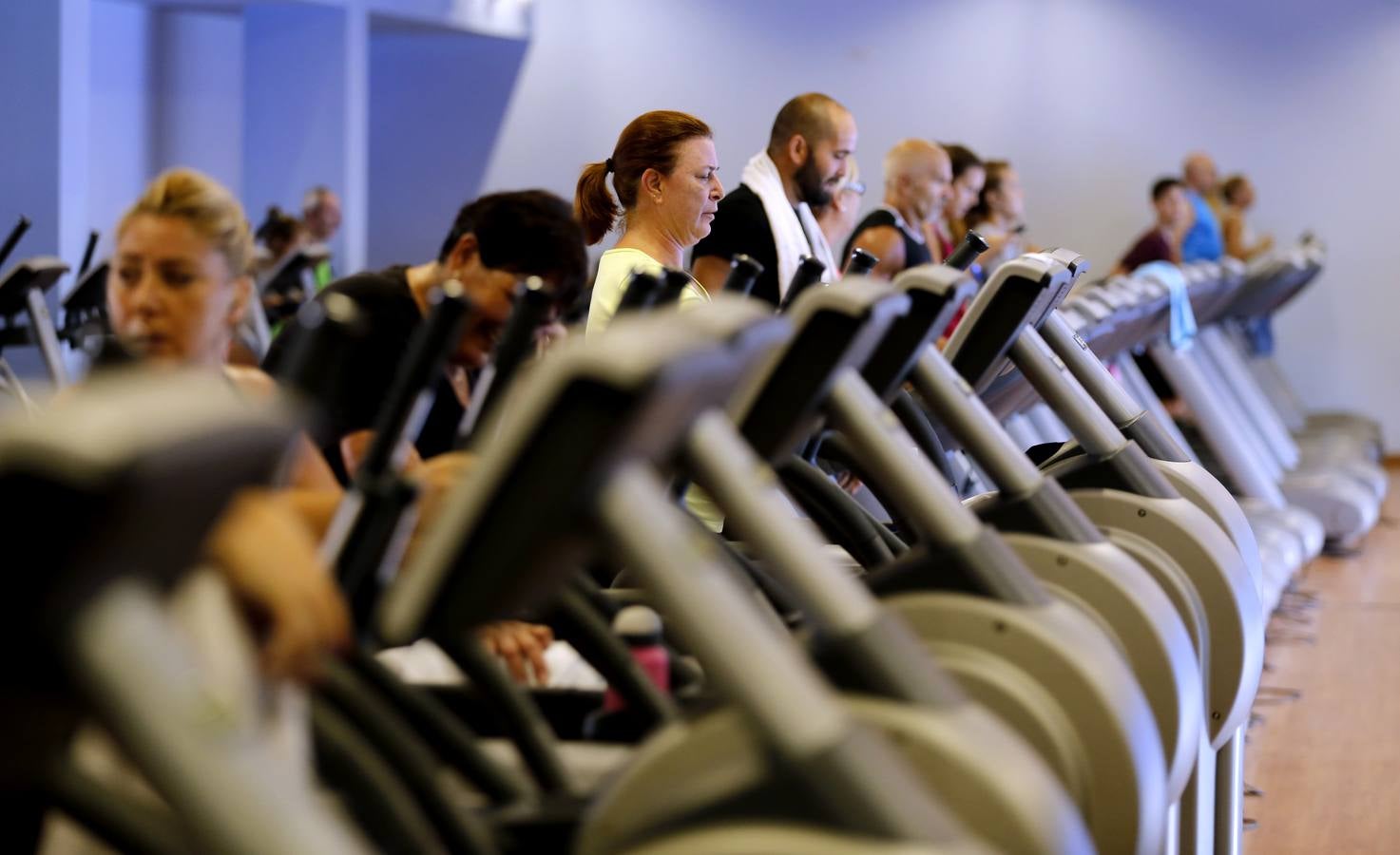 La vuelta al gimnasio tras las vacaciones, en imágenes