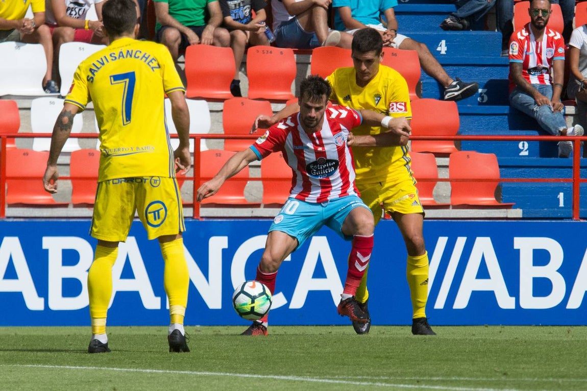 Las imágenes del partido Lugo-Cádiz CF (0-1)