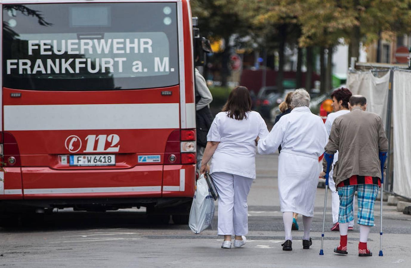 Lo más difícil ha sido evacuar los dos hospitales y las diez residencias de ancianos. 